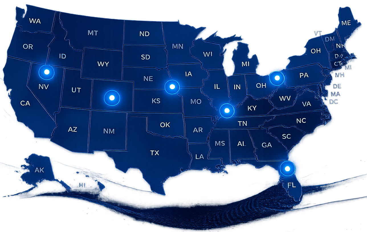 CARx dealer reach map